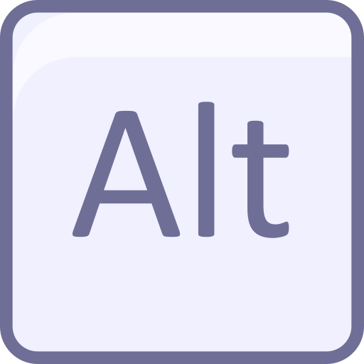 Alt, keyboard Icon
