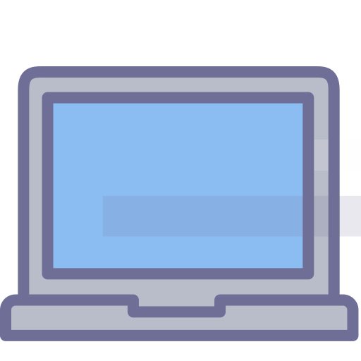 Notebook, computer Icon
