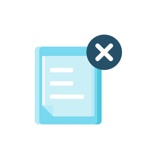 Inspection requisition cancellation Icon