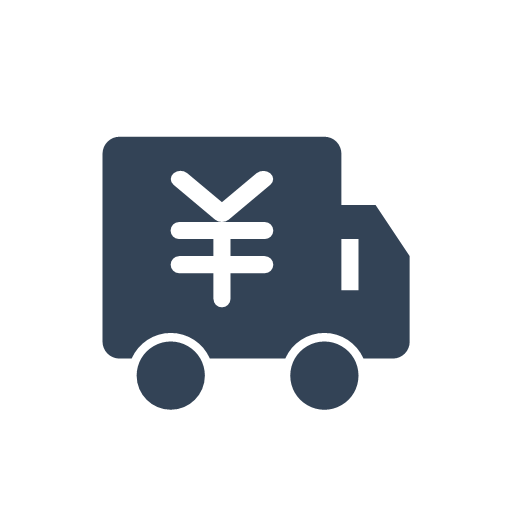 Logistics fee management Icon