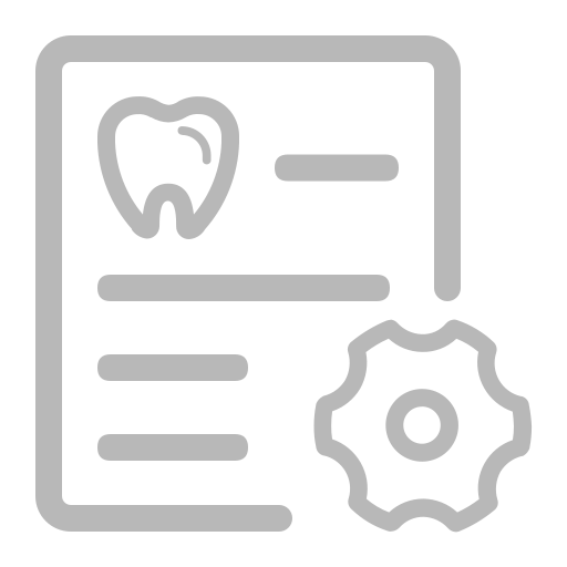 ICO oral management technical sheet management Icon