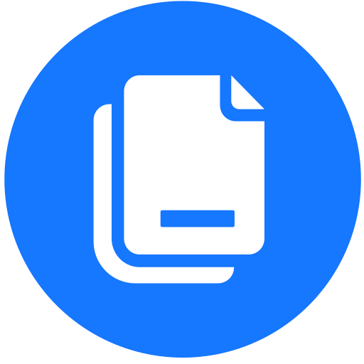 Copy and backup of medical records Icon