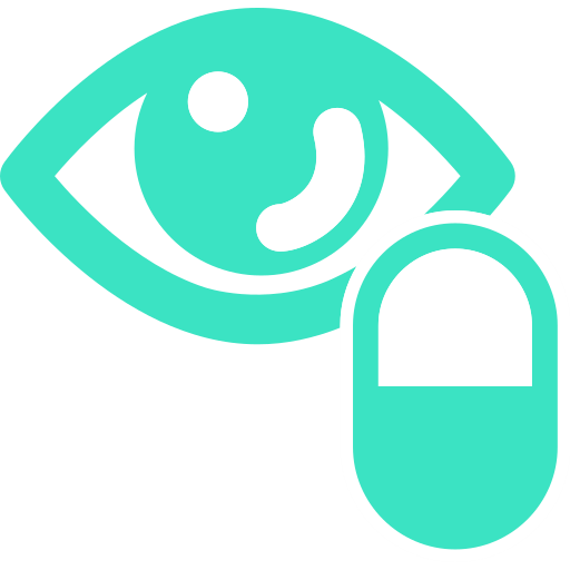 Ophthalmic medication Icon