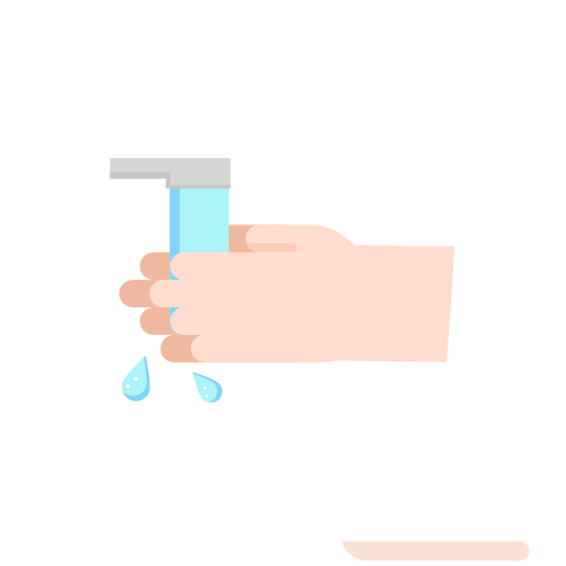 Faucet hand washing Icon