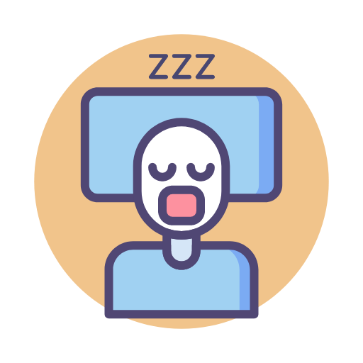 Sleeping At Dentist Icon