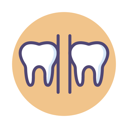 Teeth Gap Icon