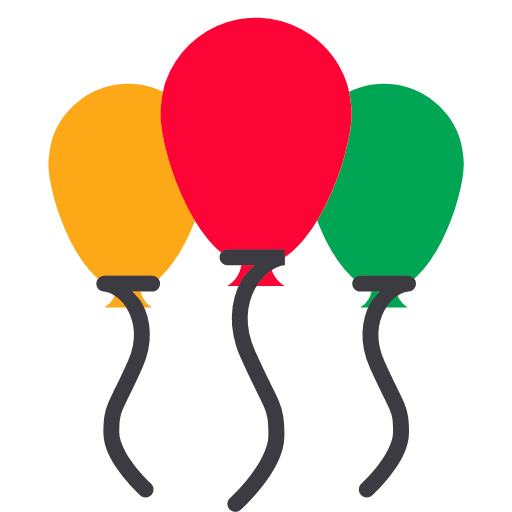 4 balloon decoration Icon