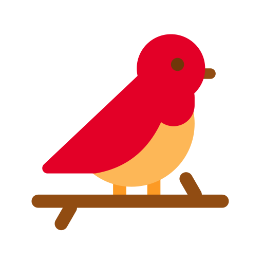 Christmas bird Icon