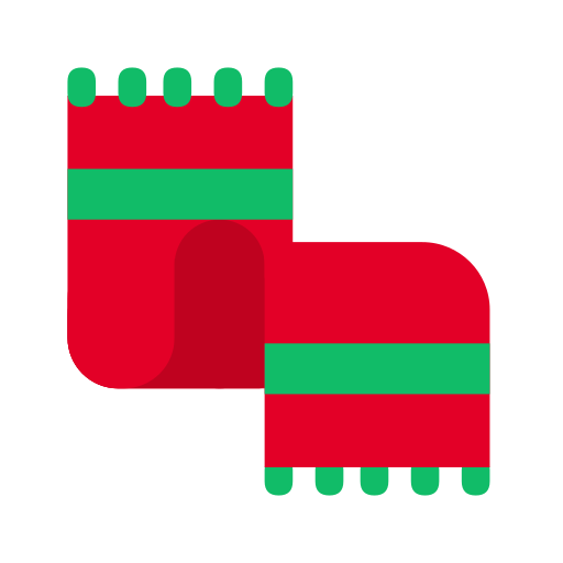 Christmas - scarf Icon