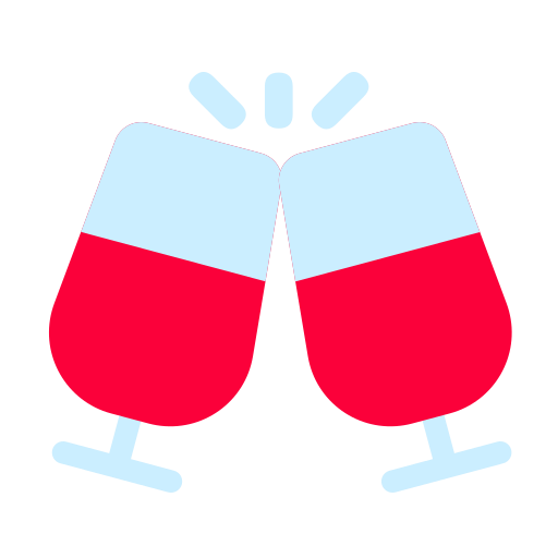Christmas - wine glass Icon