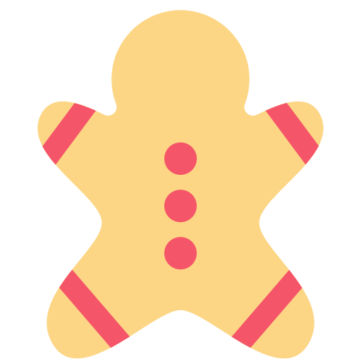Christmas - Gingerbread Man Icon