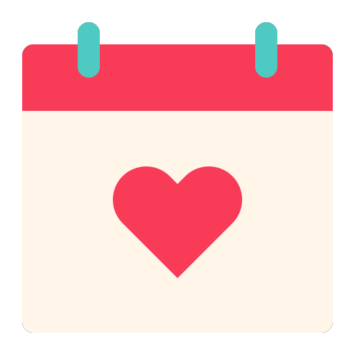 valentine_001-calendar-date-love-schedule Icon
