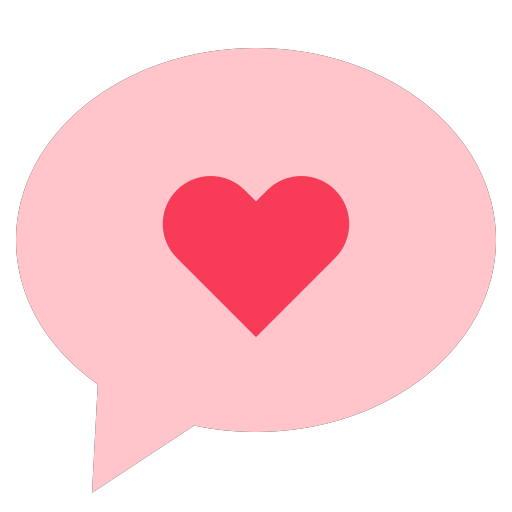 valentine_002-message-love-bubble-talk Icon