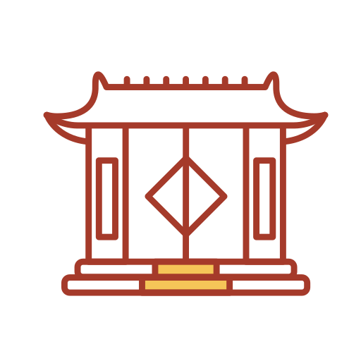 Courtyard - wireframe Icon