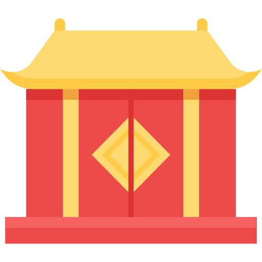 Spring Festival - house Icon