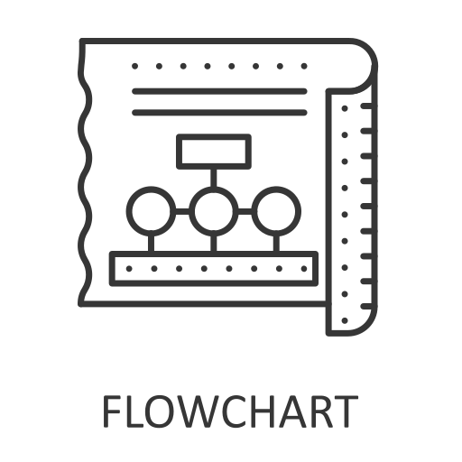 Flow chart Icon