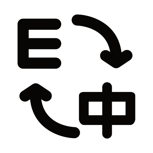 Chinese English conversion Icon