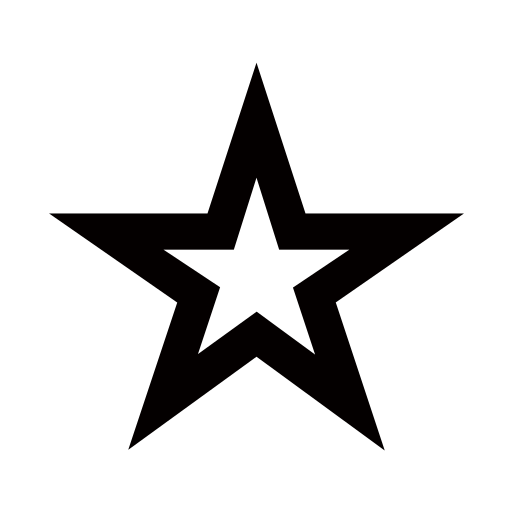 five-pointed star Icon