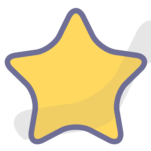 Collection, five stars Icon