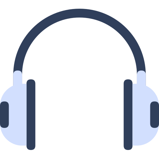 Noise reduction earphone Icon