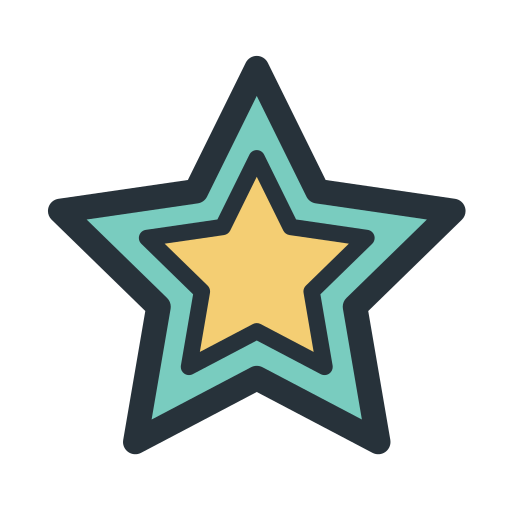 Color block - asterisk Icon