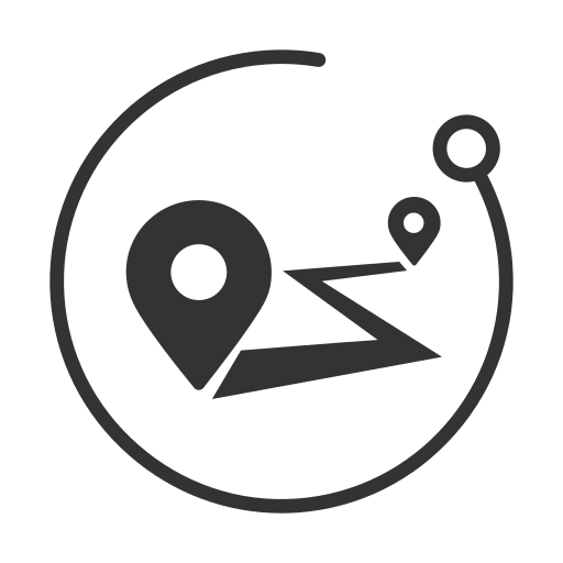 Track route navigation Icon