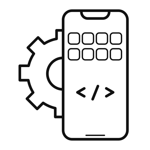 Mobile application development Icon