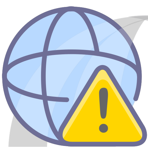 Network warning Icon