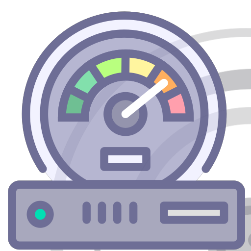 VPS server host speed test Icon