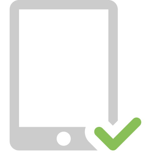 tablet-checked Icon