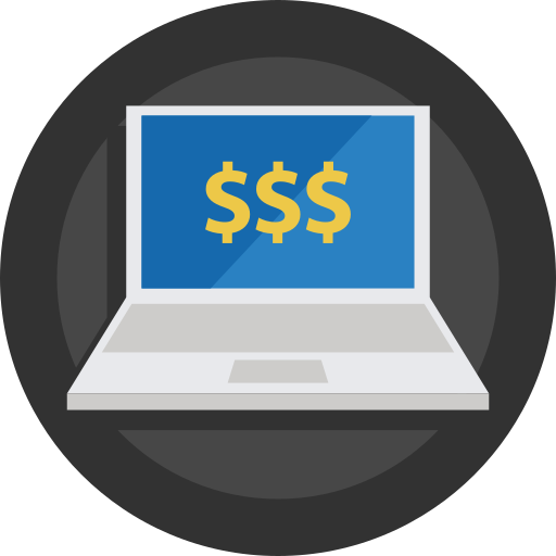 1_laptop-money Icon