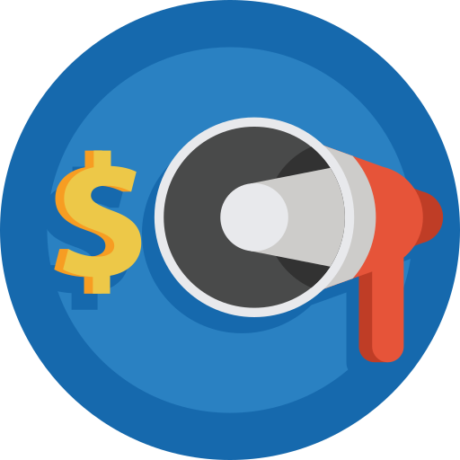 1_megaphone-money Icon