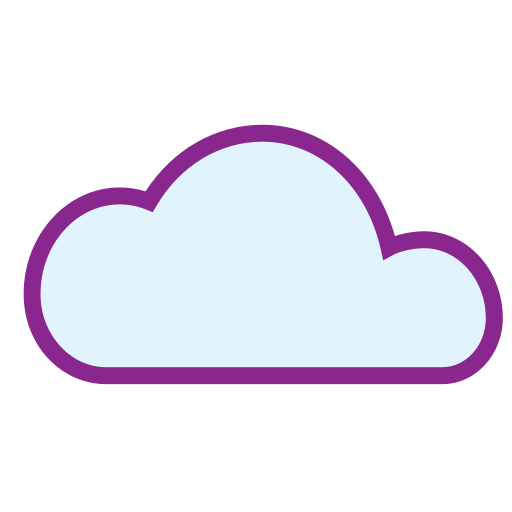 Cute Aerospace cloud Icon