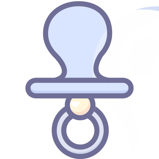 Pacifier, Baby Pacifier Icon