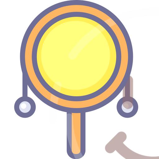 Rattle Toy Icon
