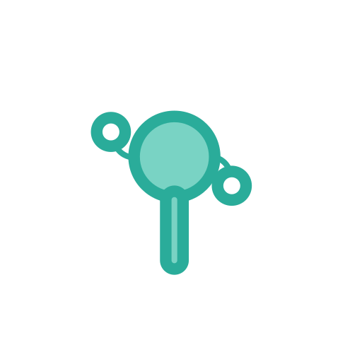 Toy rattle Icon
