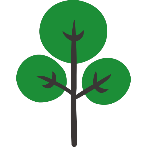 Hand drawn tree Icon