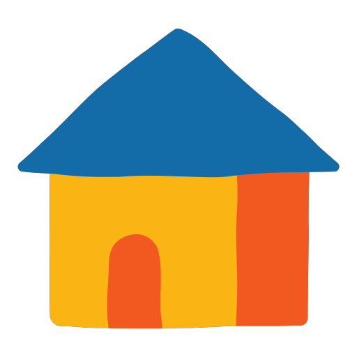 Hand painted house Icon