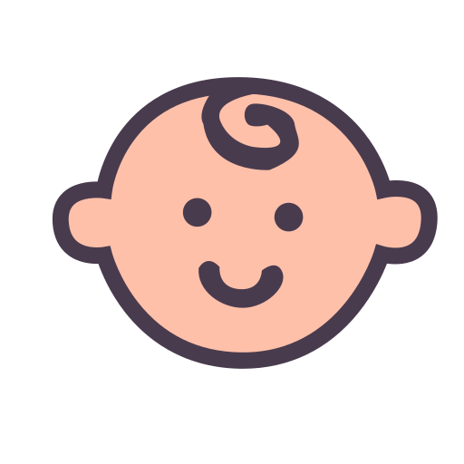 Personal information baby name Icon