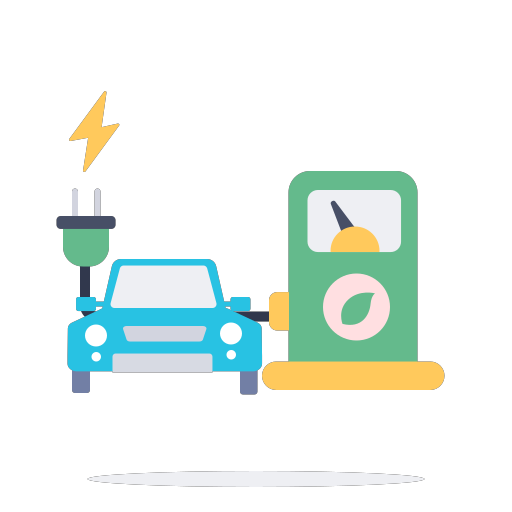 Car charging SVG Icon