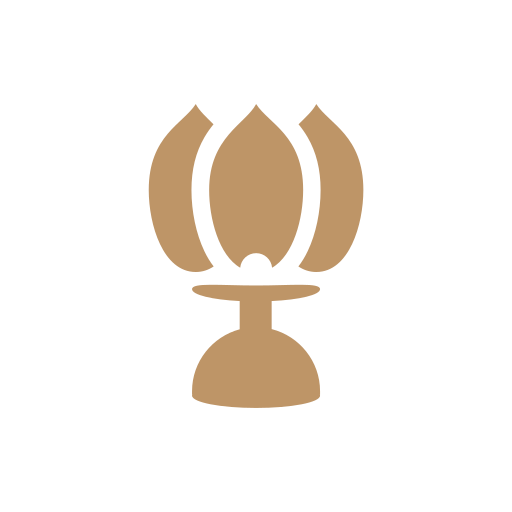 lantern shaped like a lotus flower Icon