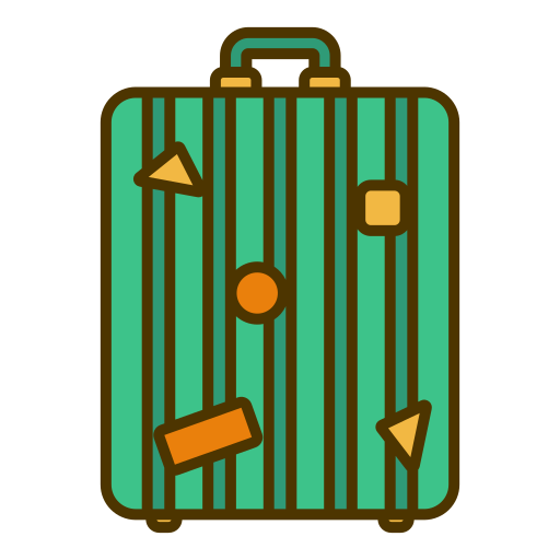 Linear suitcase Icon