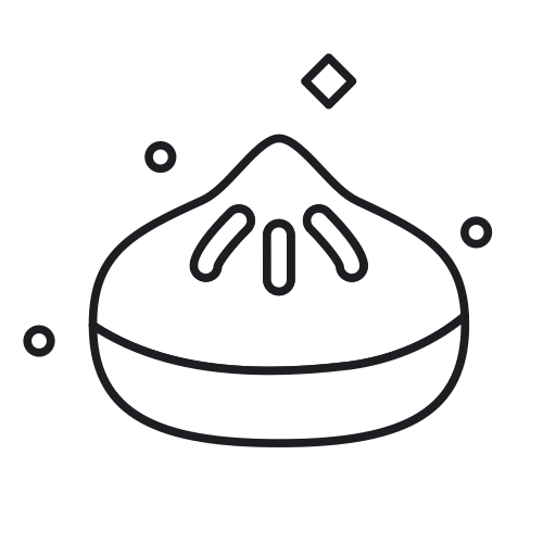 Steamed Dumplings Icon