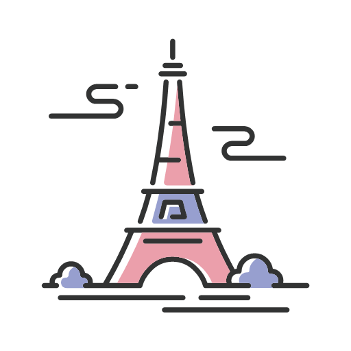 Tourism - Paris tower Icon