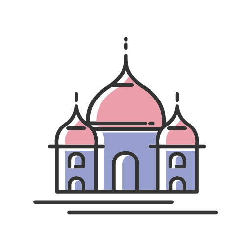 Tourism - Taj Mahal Icon
