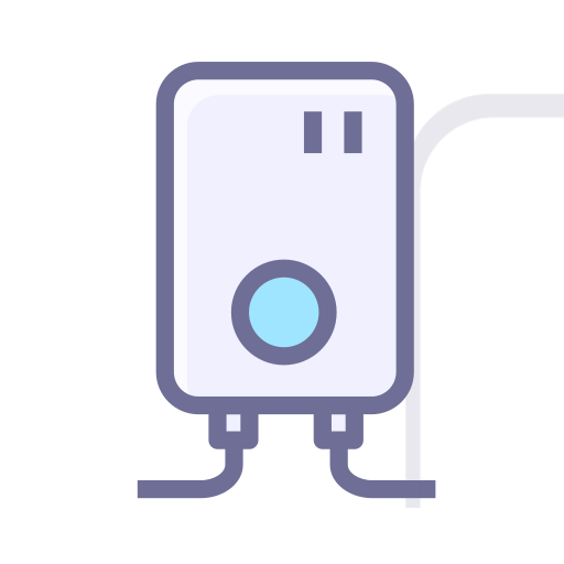 Water heater, household appliances Icon