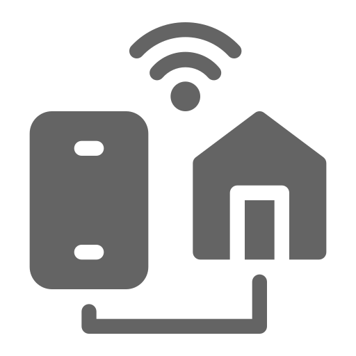 smartphone, home, connectivity Icon