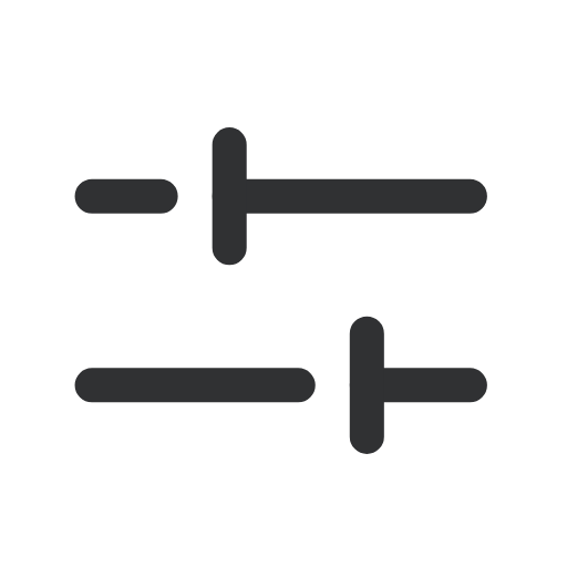 FadersHorizontal Icon