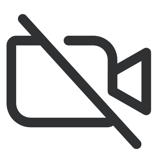 VideoCameraSlash Icon