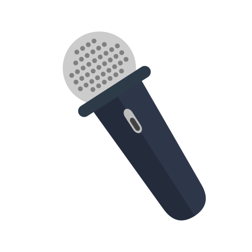 Mic with wire Icon